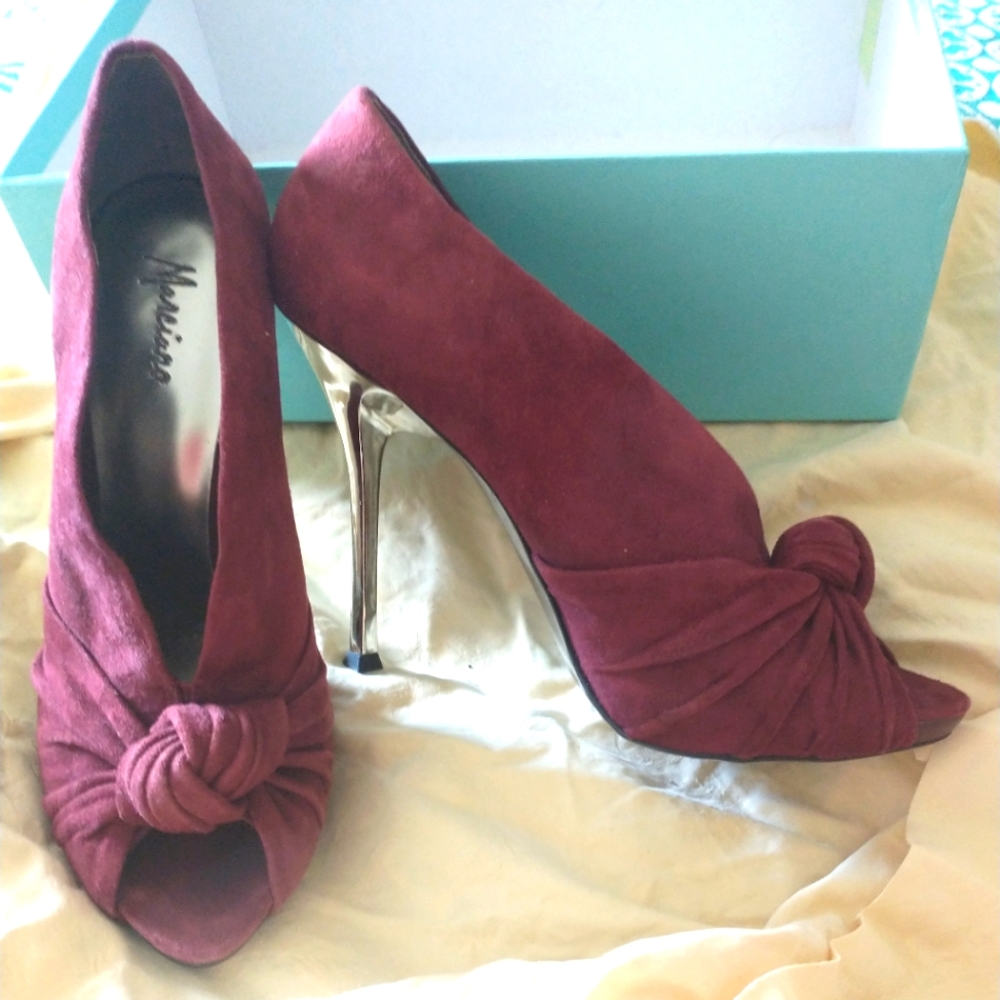 Marciano Suede Stillettos